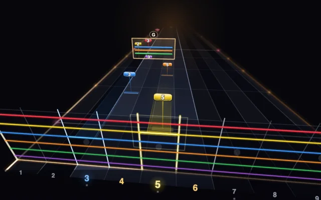 The highway on Melodic’s note highway