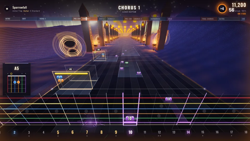 The Mirage Festival stage in Melodic